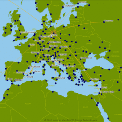 lufthansa route map, See Lufthansa's Livery and Track the Special and ...