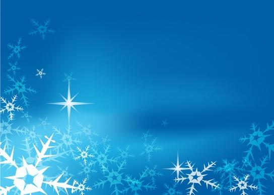 Abstract snow background