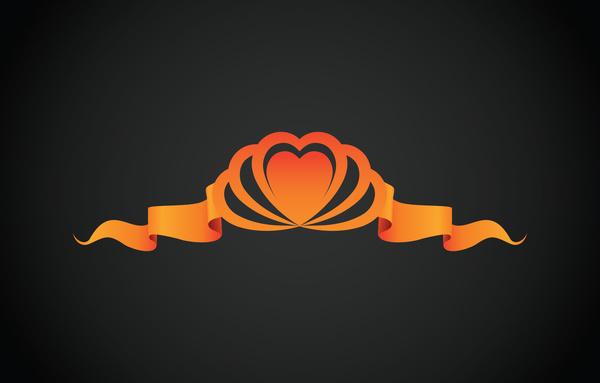 heart ribbon concept