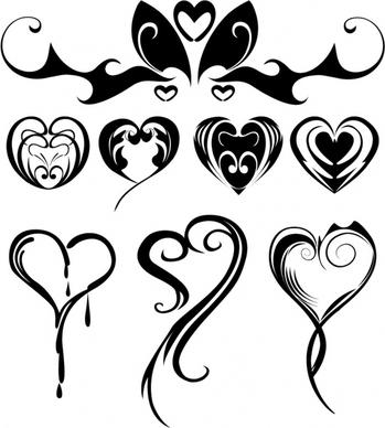 Heart Shaped Tattoos