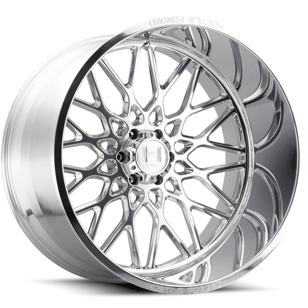 Hostile Forged Savage 22x12 -44 Polished | HF08-2212818047P | Custom ...