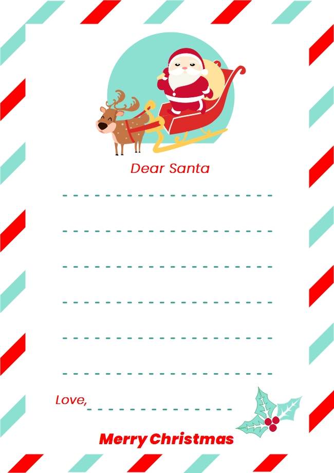 10+ Secret Santa Letter Template - KristanRabiah