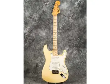 Aged White Fender Stratocaster