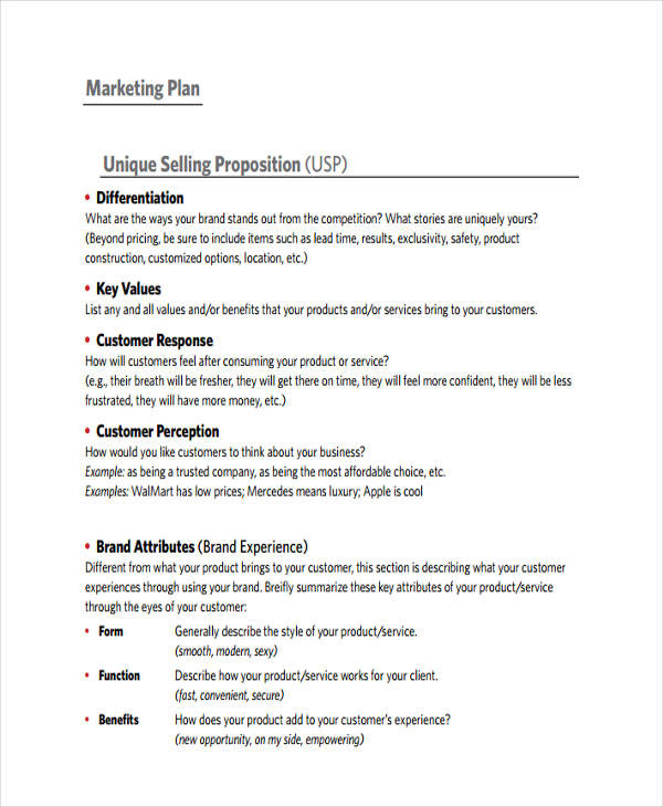 Marketing Plan Ideas