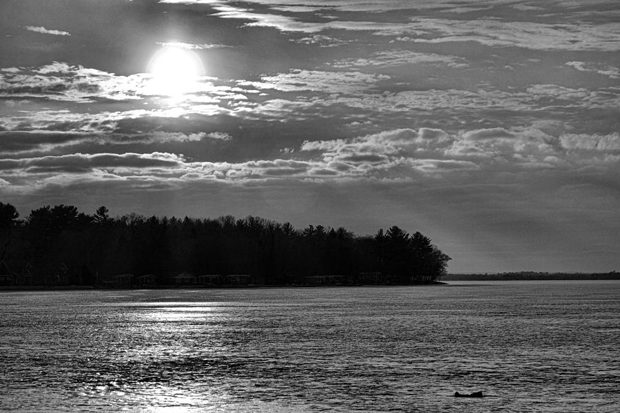 Monochromatic Winter Sunset Photograph by Robert Meyers-Lussier - Fine ...