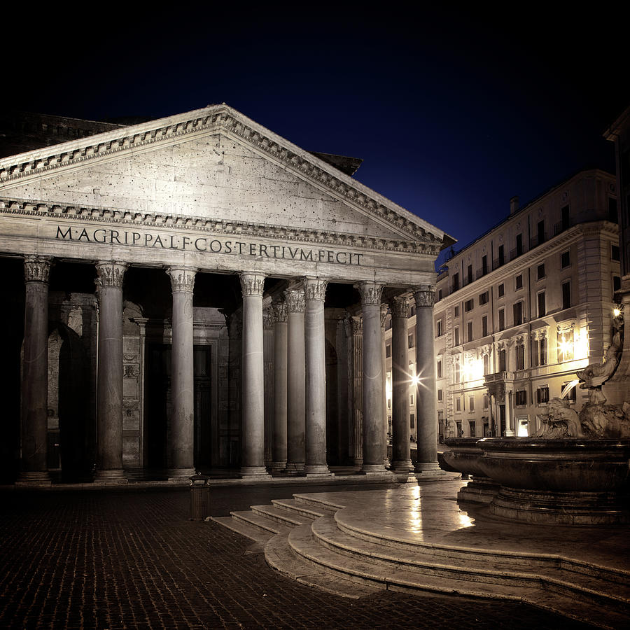 Pantheon In Rome by Massimo Merlini