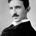 Nikola Tesla, Serbian-american Inventor Poster by Science Source - Pixels