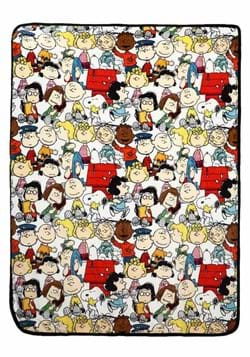 PEANUTS GROUP DIGITAL FLEECE THROW