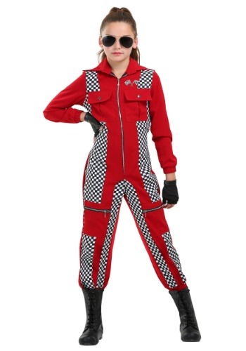 Racer Jumpsuit Girls Costume