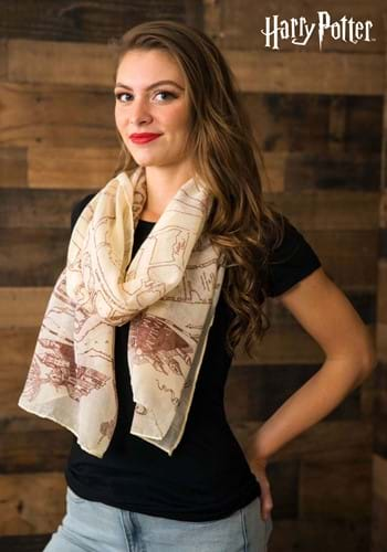 Marauders Map Scarf Harry Potter