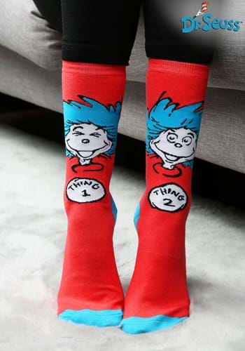 Crew Thing 1 & Thing 2 Socks