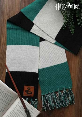 Slytherin Patch Striped Scarf