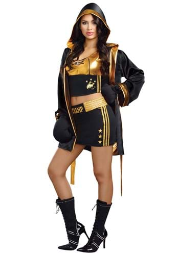 Womens World Champion Boxer Costume