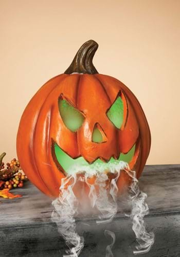 14 Electric Lighted Smoking Pumpkin