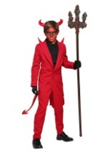 Child Red Suit Devil Costume