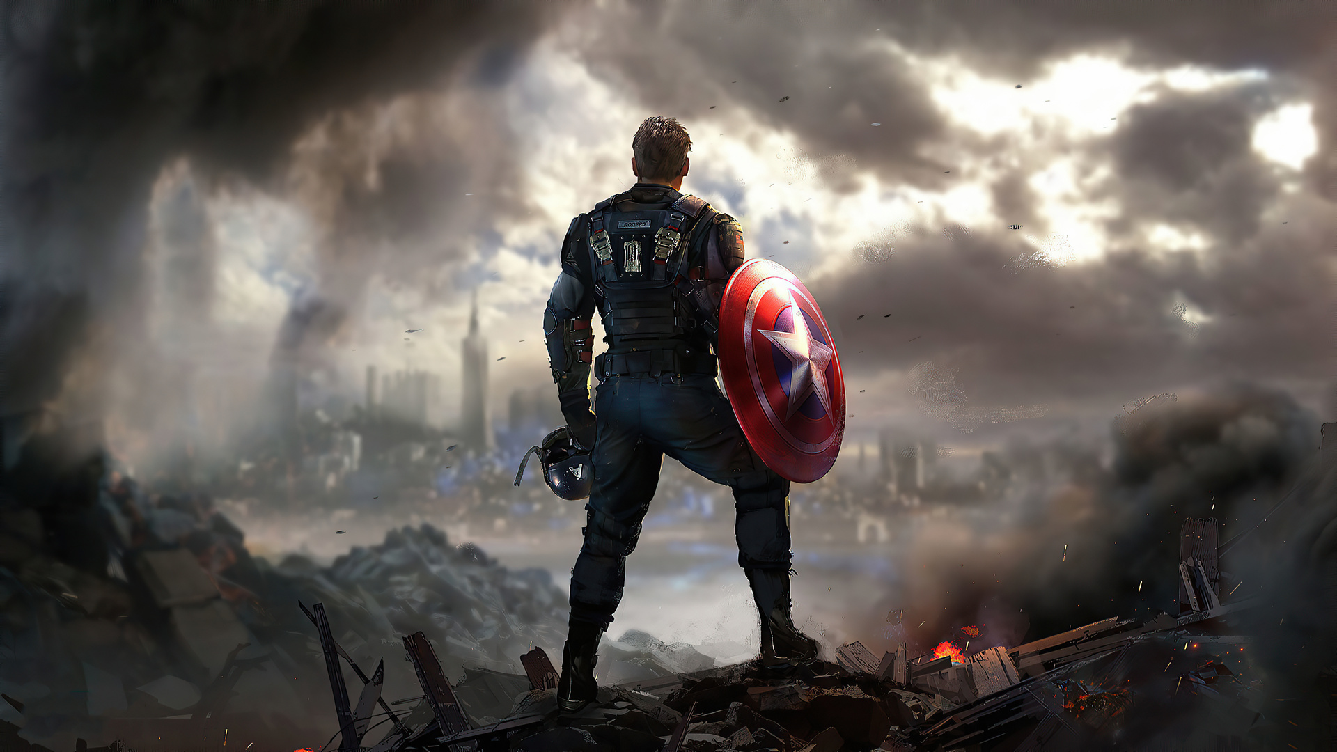 1920x1080 Captain America Marvels Avengers 4k Laptop Full HD 1080P HD