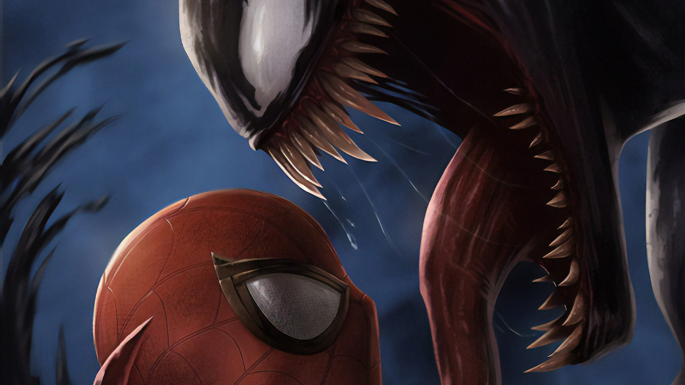 Venom Vs Spider Man 4K Wallpaper