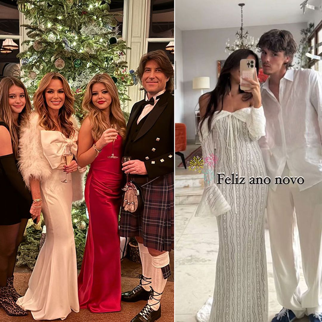 Celebrity NYE celebrations: The Beckhams, Amanda Holden, Elizabeth Hurley & more