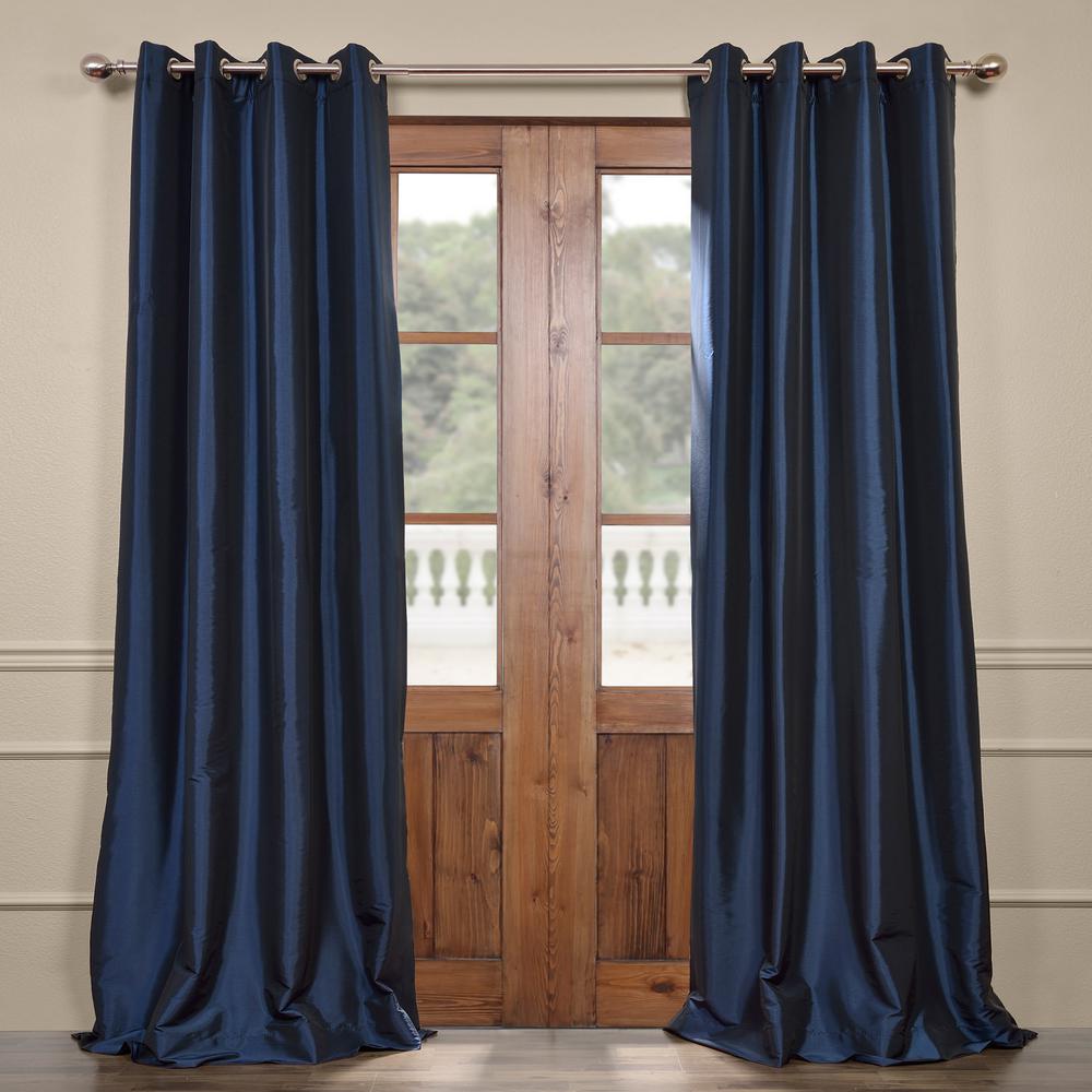 navy blue curtains walmart