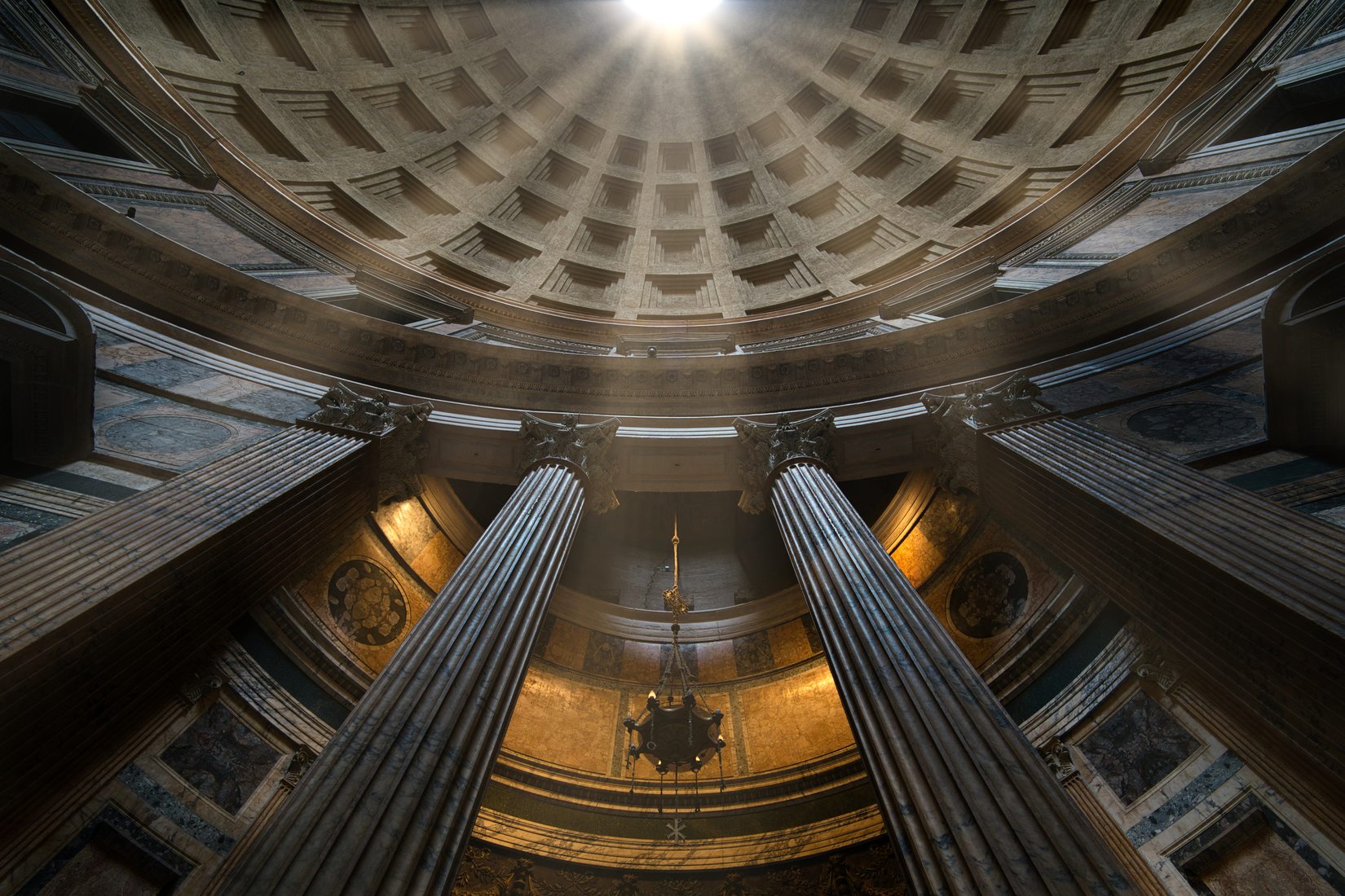 Dome of Pantheon, Rome, Italy