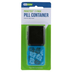 Ezy-Dose Indestructo Pill Boxes - 2 EA