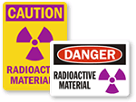 Radioactive Material Signs