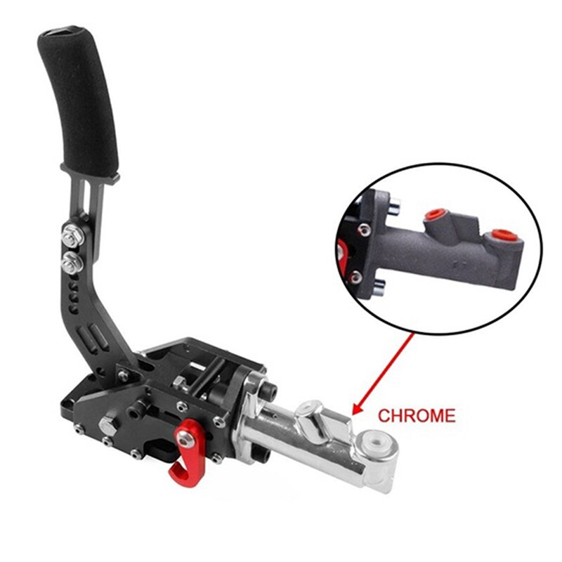 Universal E-brake Drift Race Hand Brake Black Long Vertical Hydraulic Handbrake Hydro