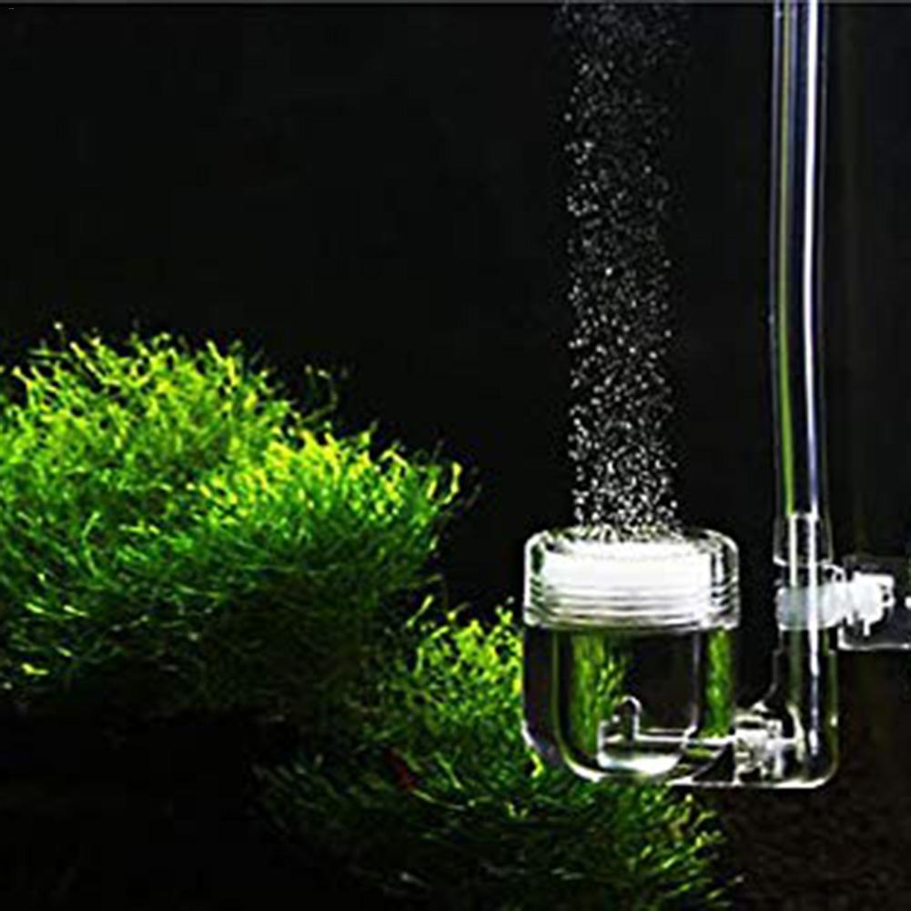 CO2 Diffuser Acrylic Aquarium Fish Tank Aquatic Plant Ultra-quiet Aeration Oxygenated Nano Bubble Stone