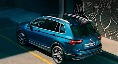 Nuova Tiguan. Tua da 229 € al mese TAN 3,49% - TAEG 4,39%. Skip boring