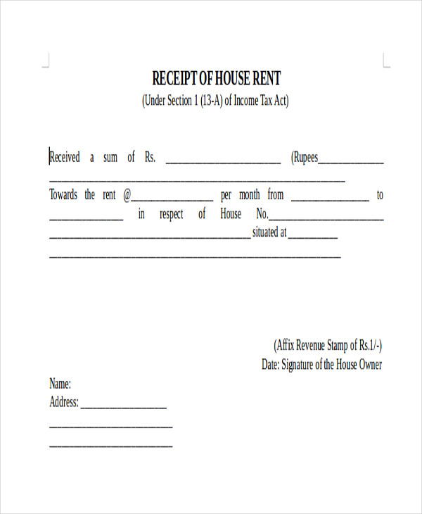 FREE 7+ Sample Payment Receipt Forms in PDF