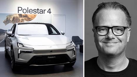 Polestar 4:n ulkoisesta suunnittelusta vastannut Steve Potter on auton puhdaslinjaisen tyylikkäisiin ratkaisuihin erittäin tyytyväinen.