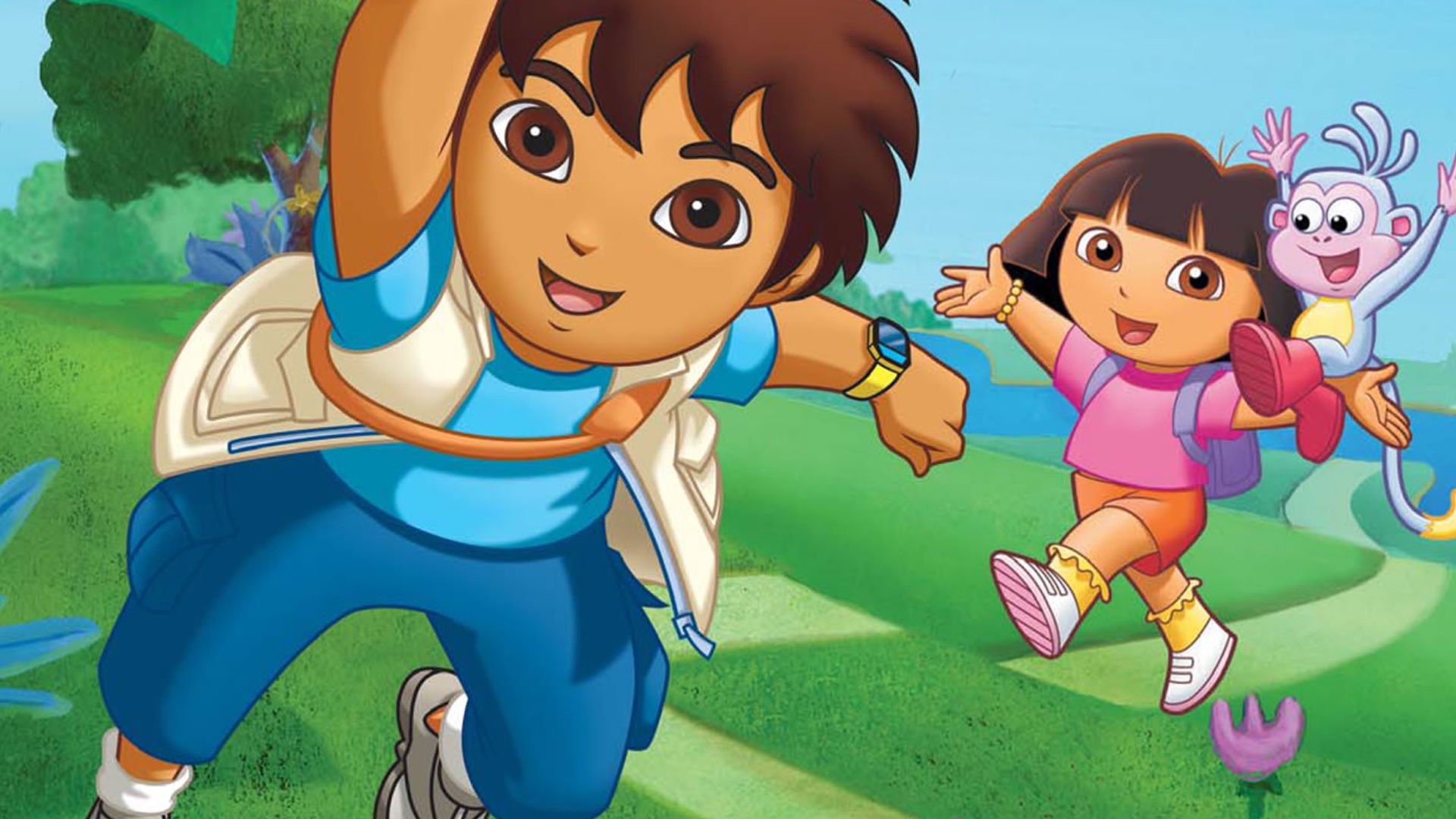 Dora And Diego Wallpaper