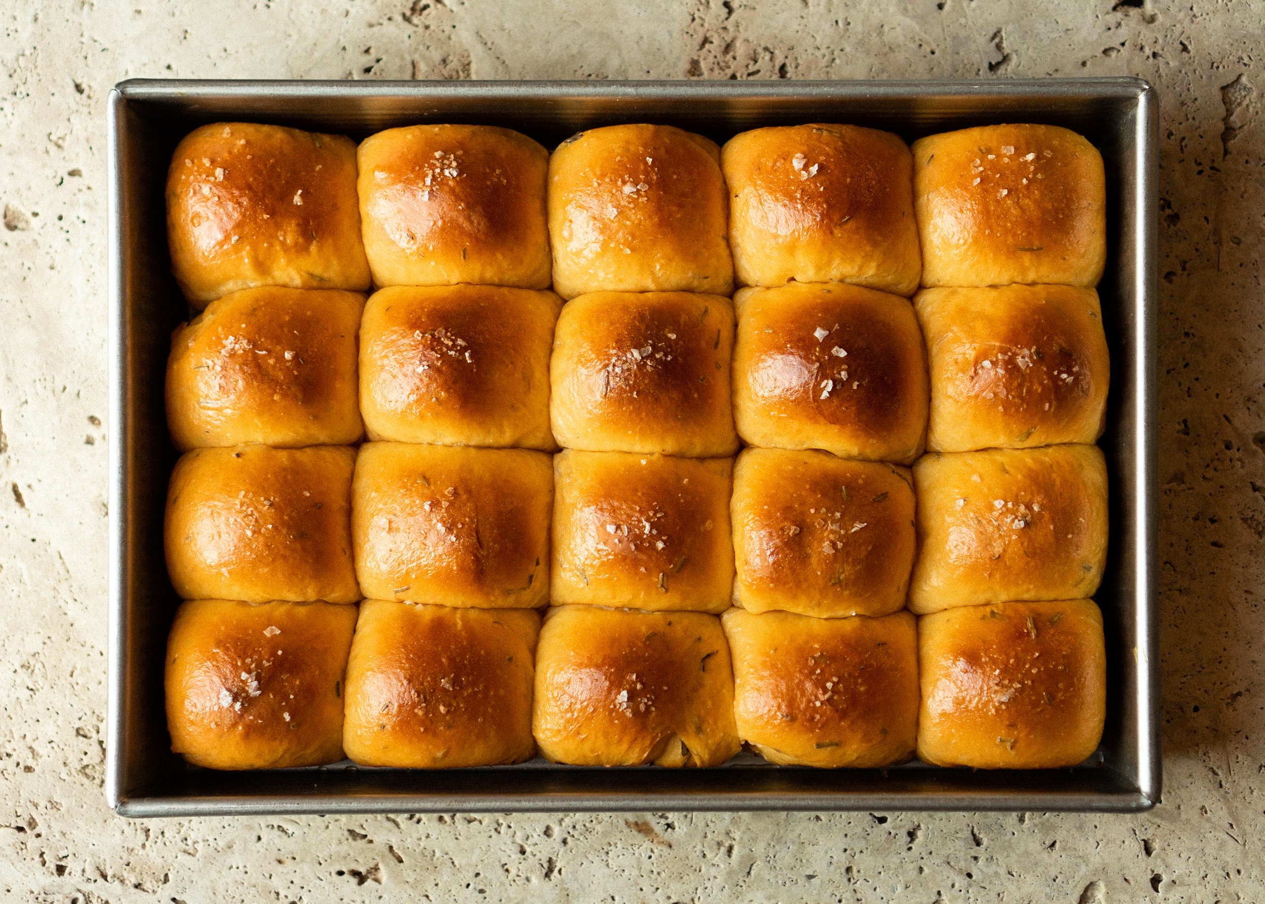 Sweet Potato Rosemary Milk Bread Rolls — Eat Cho Food