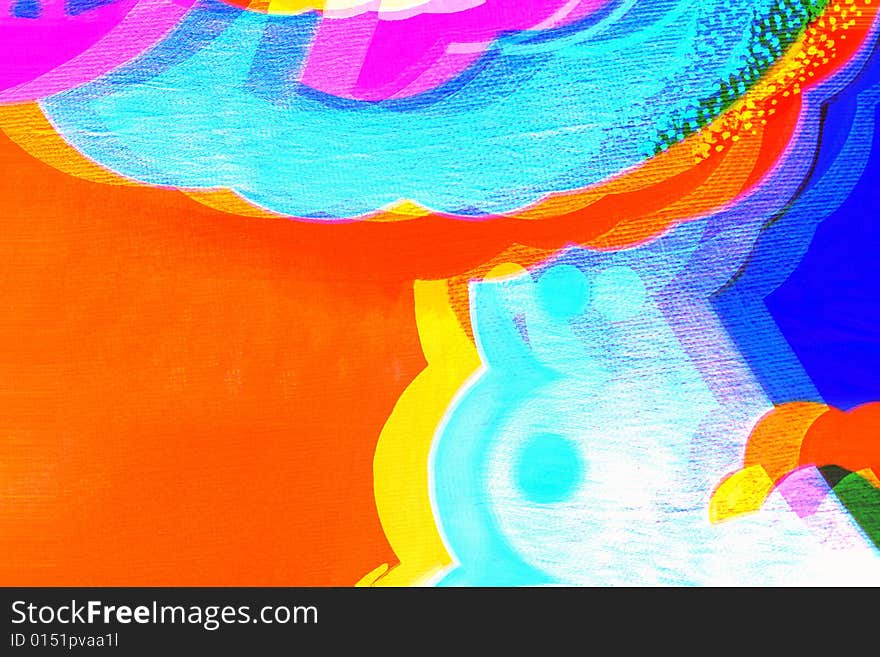 Water-colour fantasy, abstract fantasy, can be used designers for creation and processing of different images. Water-colour fantasy, abstract fantasy, can be used designers for creation and processing of different images