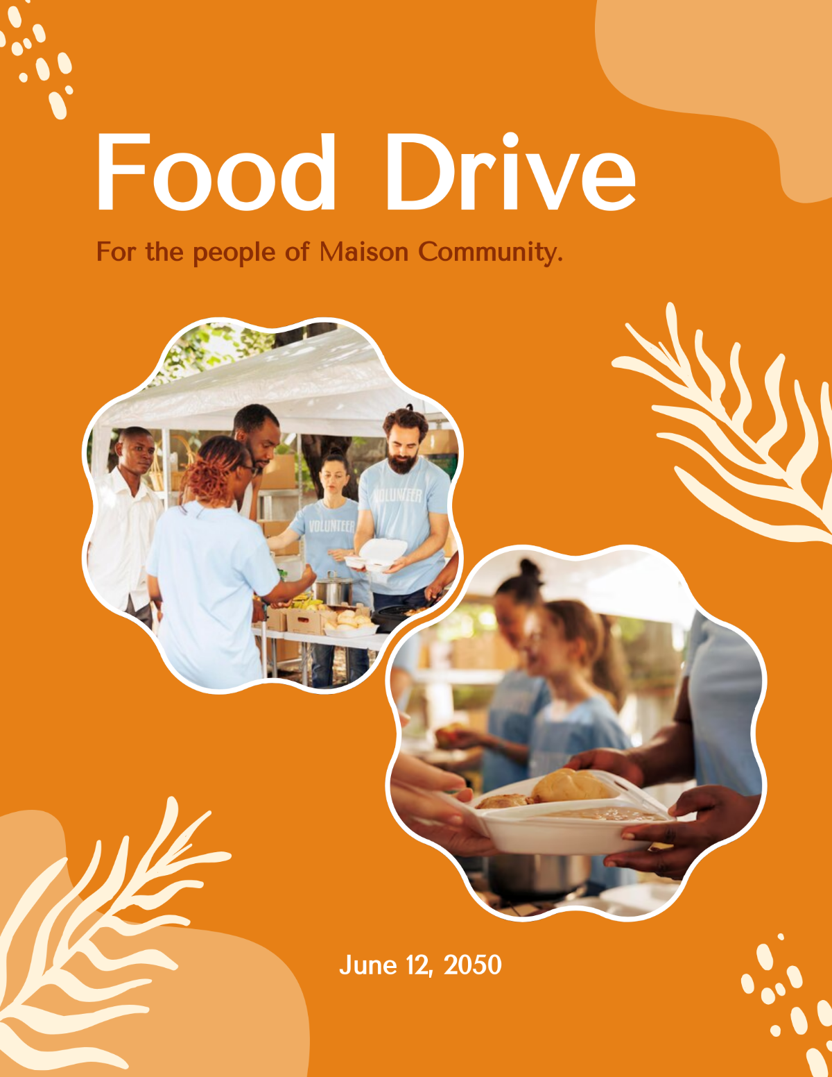 Food Drive Flyer Template - Edit Online & Download