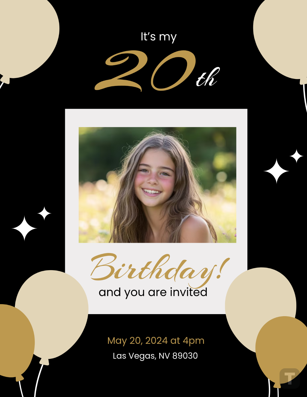 Birthday Flyer Template - Edit Online & Download