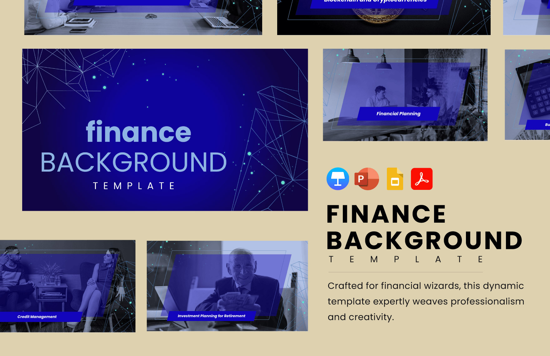 Finance Background Template in PowerPoint, PDF, Google Slides - Download | Template.net