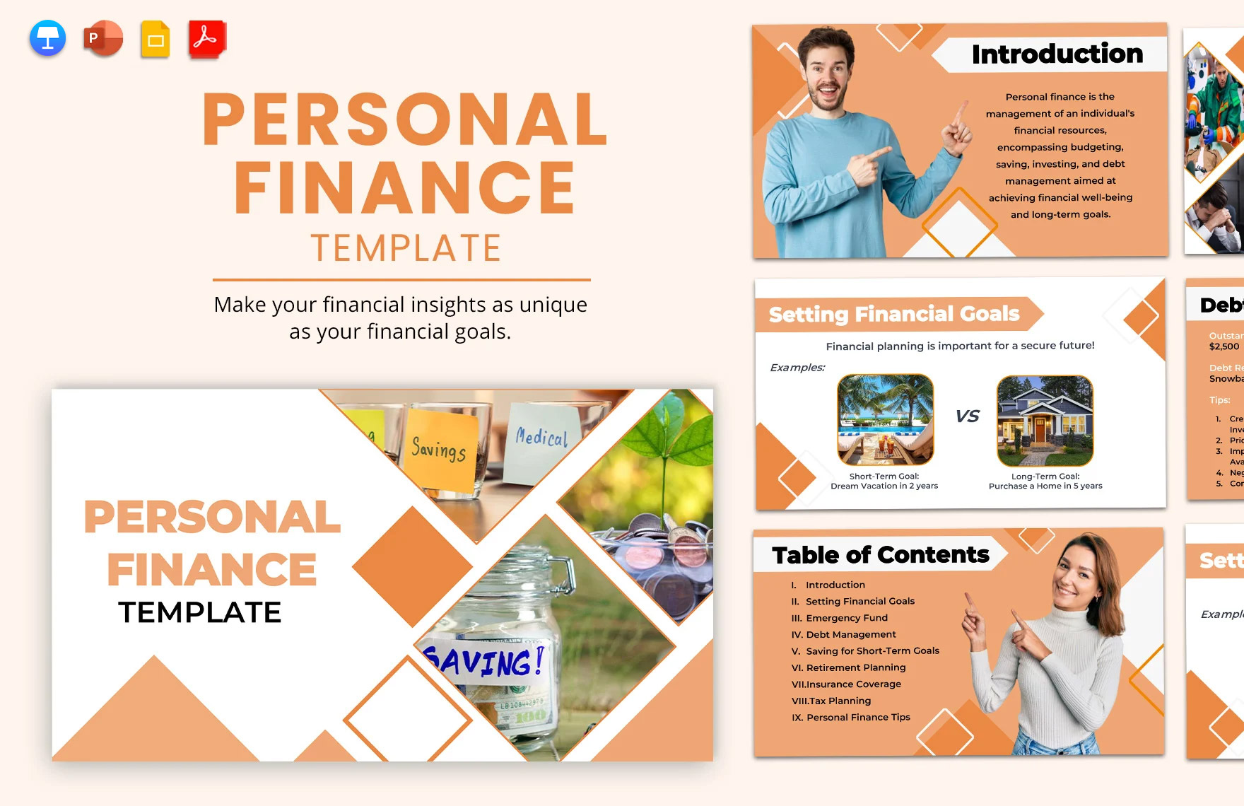 Personal Finance Template in PowerPoint, PDF, Google Slides - Download | Template.net