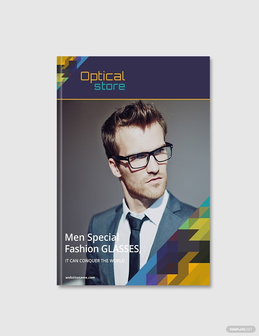 Optical Store eBook Cover Template