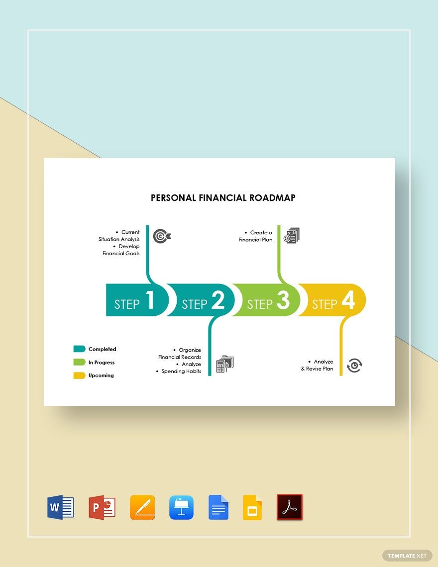 Personal Financial Roadmap Template in Word, Pages, PDF, Apple Keynote, PowerPoint, Google Slides, Google Docs - Download | Template.net