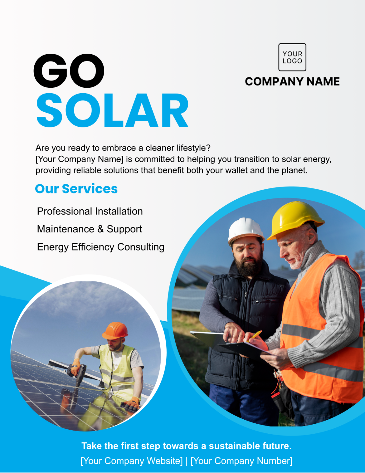 Solar Energy Flyer Template - Edit Online & Download