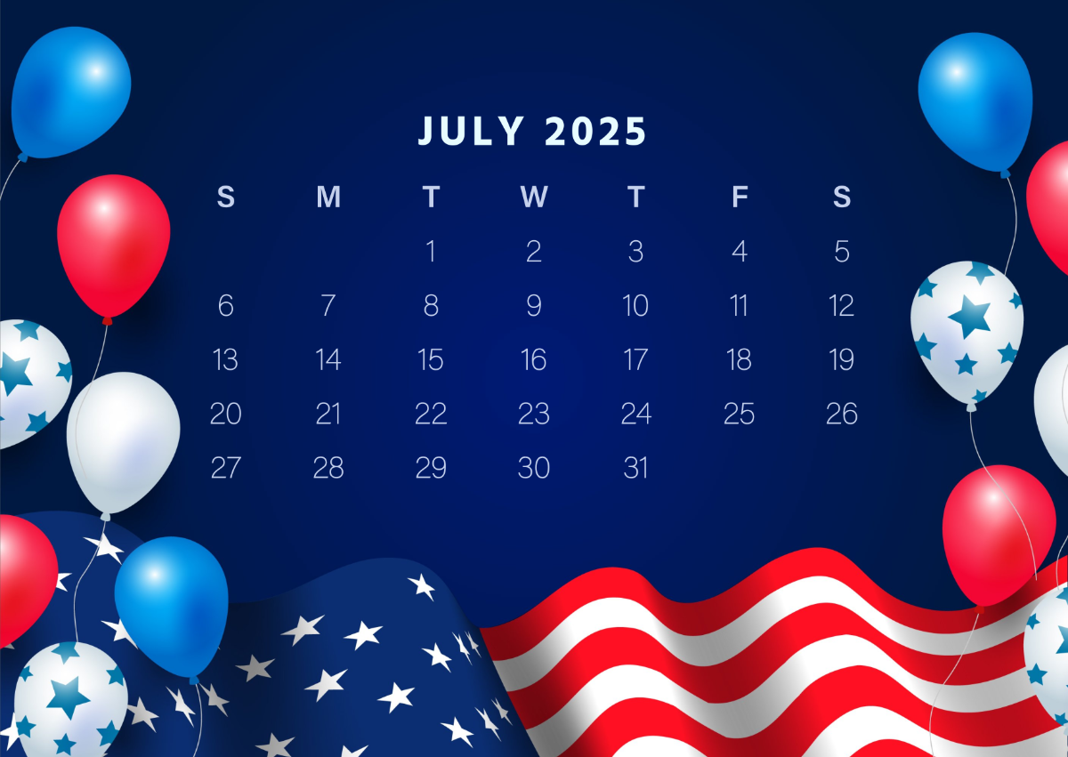 July 2025 Calendar Template - Edit Online & Download