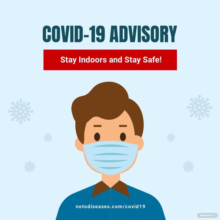 Coronavirus Animated Social Media Post Template - Edit Online & Download