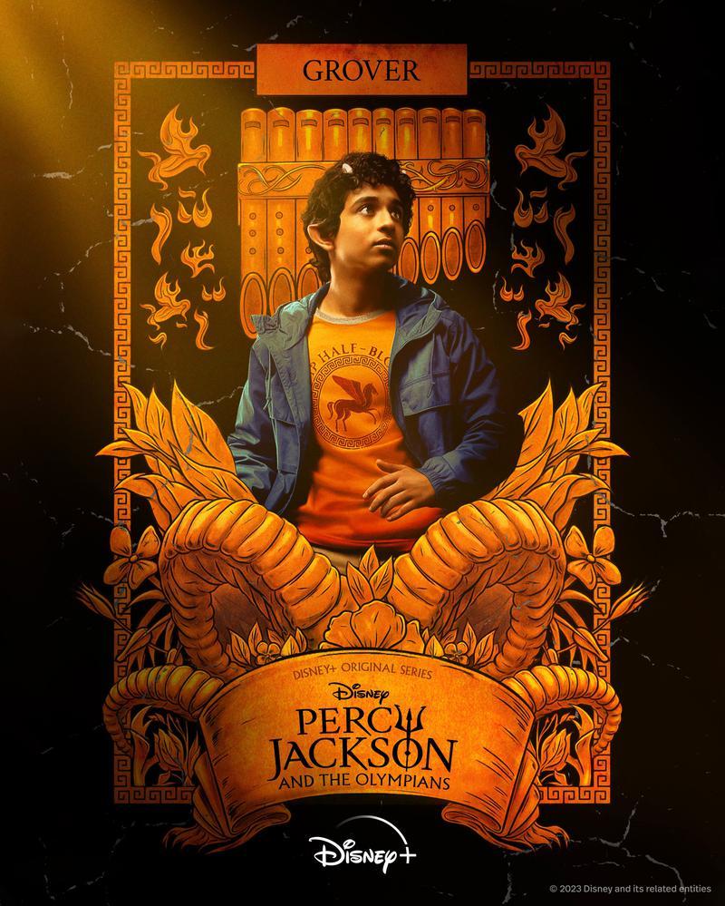 Percy Jackson, Disney+, Poster, Grover