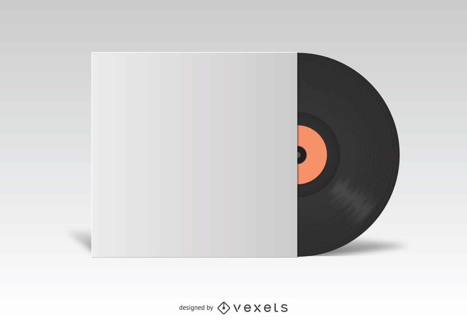 Vinyl Album Cover Template