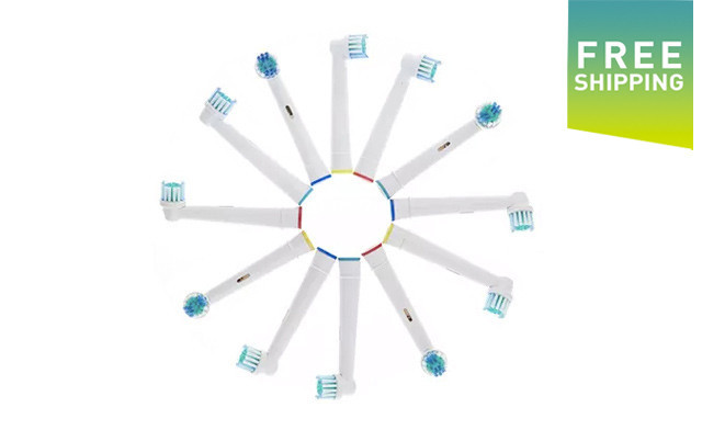 Up to 80% Off Oral-B & Sonicare Compatible Toothbrush Heads