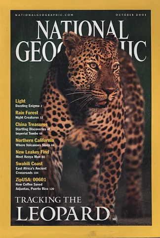 National Geographic | October 2001 at Wolfgang's