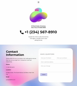 Contact Page