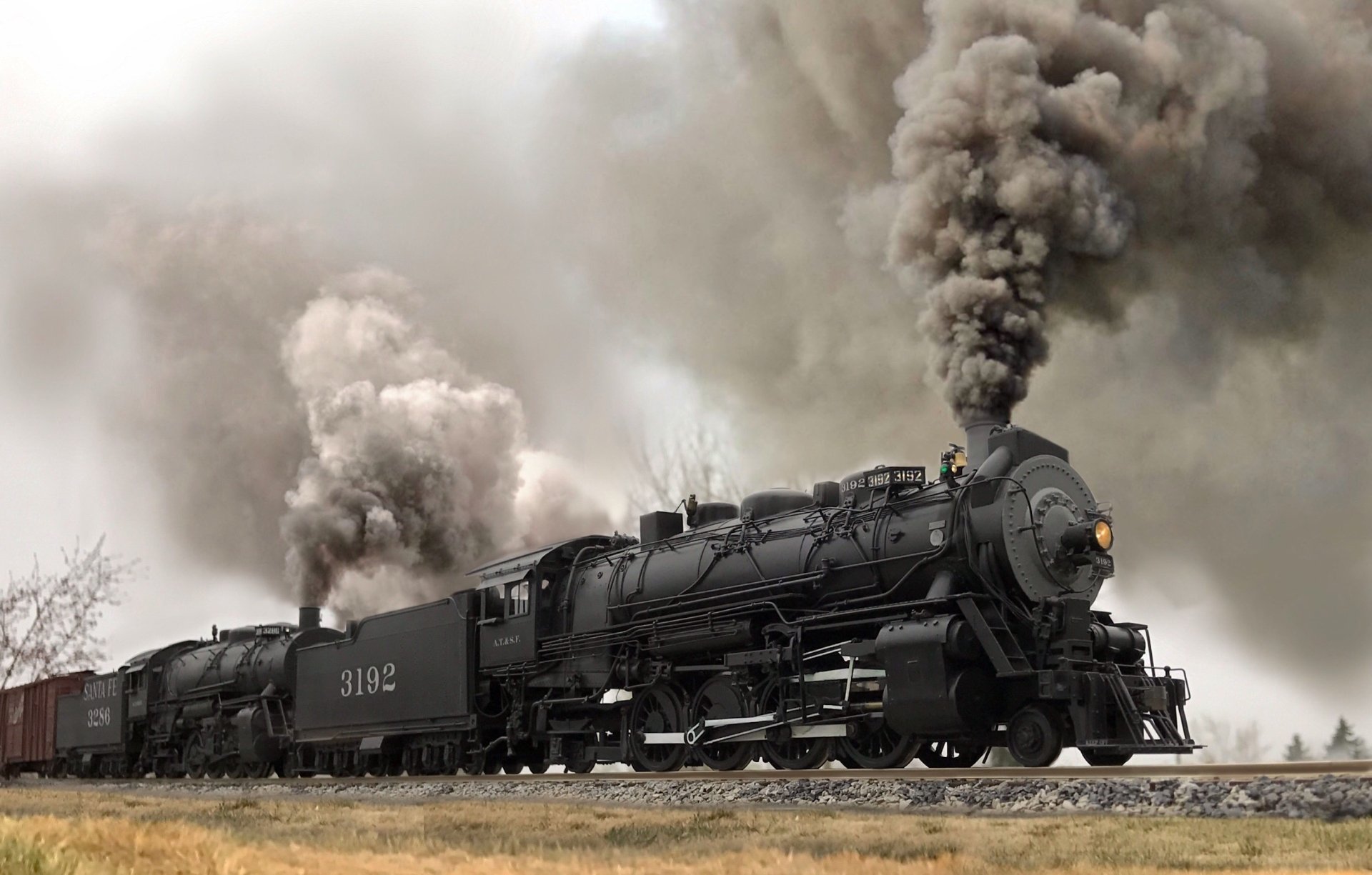 Train Railway Smoke Steam Locomotive Wallpapers Hd Desktop And | Porn ...