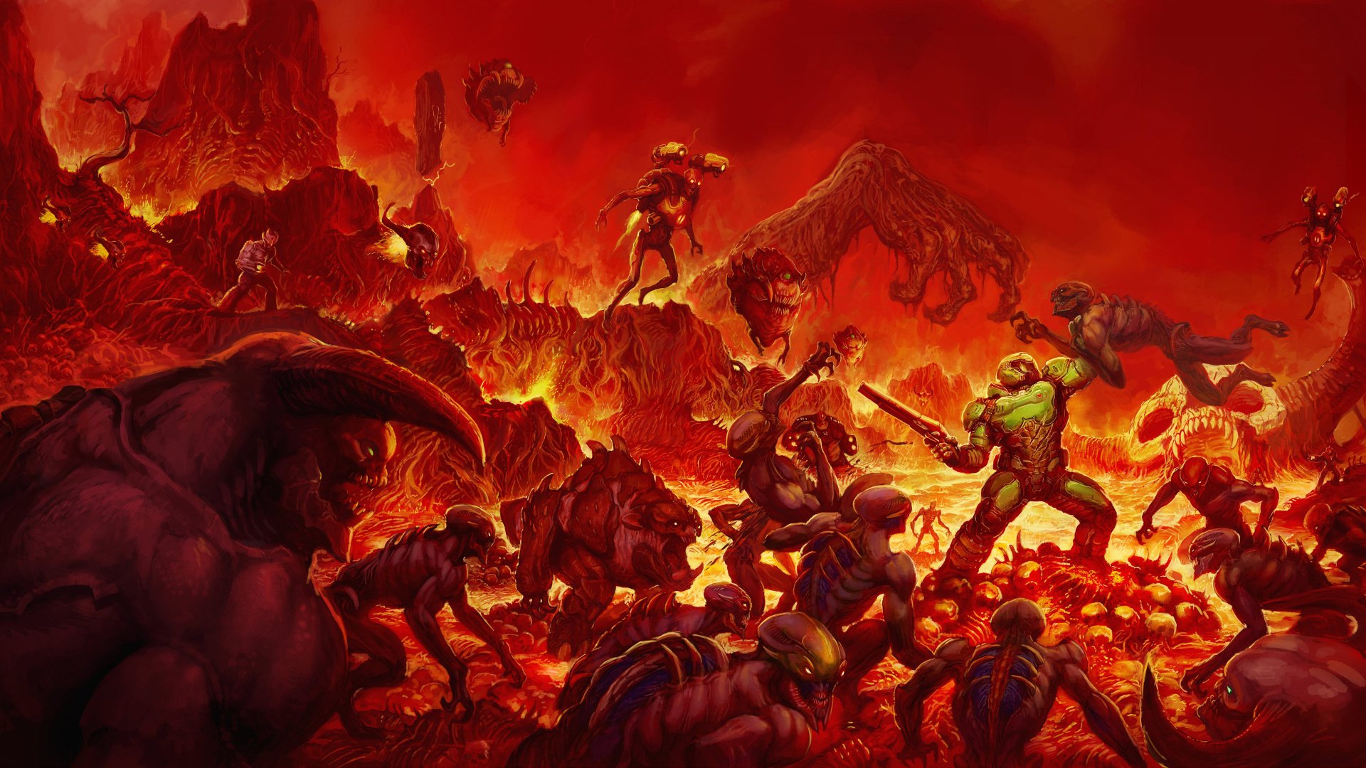 62 Doom (2016) Fondos de pantalla HD | Fondos de Escritorio - Wallpaper  Abyss